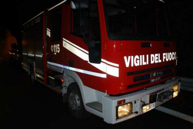 Ss39, un piccolo smottamento tra Edolo e Corteno Golgi richiede l’intervento dei Vigili del fuoco