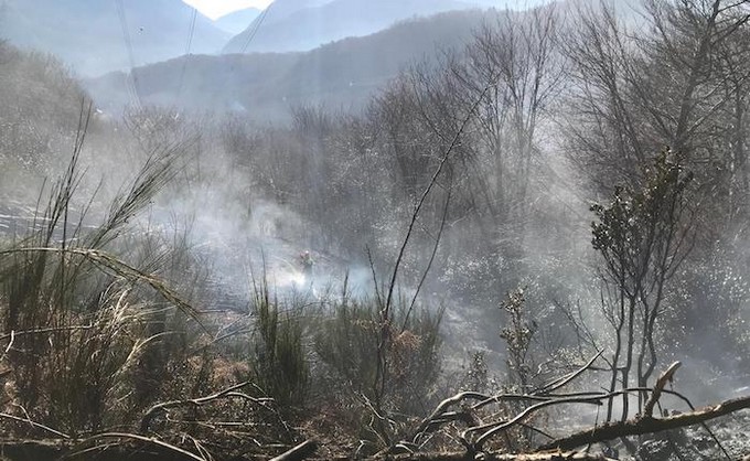 Rischio incendi boschivi, si alza il livello di allerta in Vallecamonica