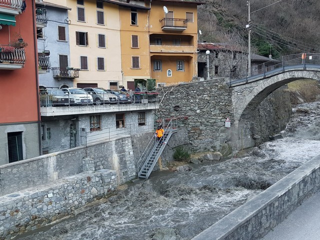Lavori sul bacino Poglia a Cevo e Cedegolo