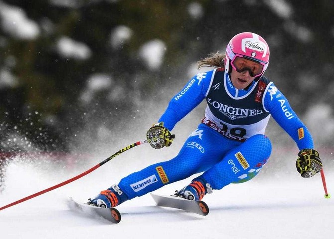 Nadia Fanchini, oggi la libera ai Mondiali di sci alpino in Svezia
