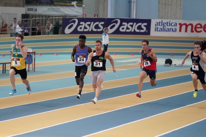 Campionati Italiani Indoor di Atletica. Roberto Rigali è argento