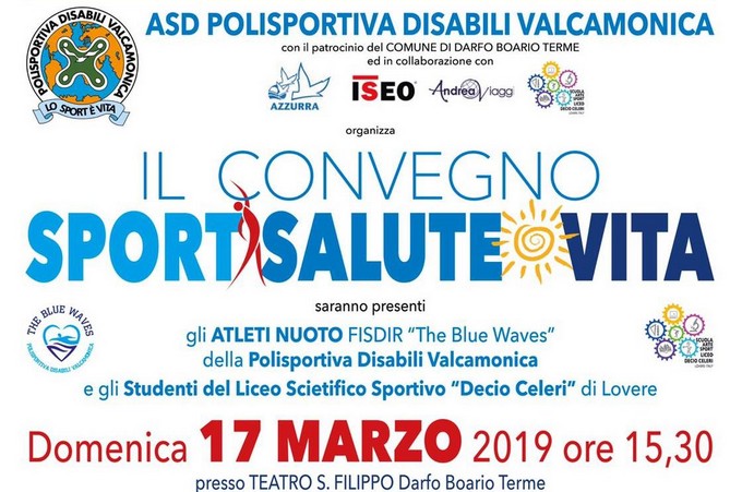 Sport, salute e vita: il convegno della Polisportiva Disabili di Vallecamonica