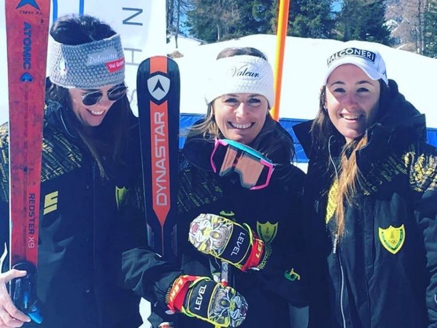 Nadia Fanchini medaglia d’oro di discesa libera a Passo San Pellegrino