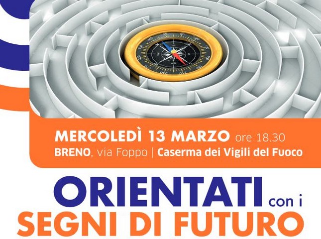 Breno, Segni di Futuro invita Franco Michieli per parlare di orientamento nel mondo del lavoro