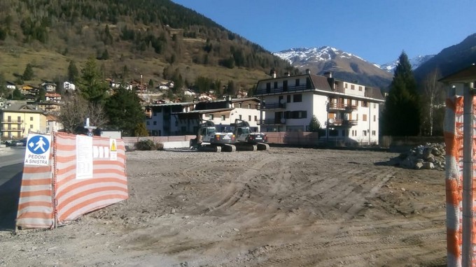 Pontedilegno, cantiere delle Terme fermo (ma solo fino a martedì)