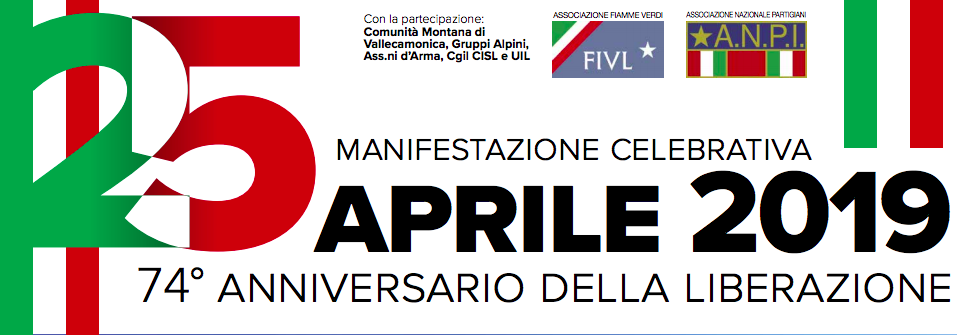 25 aprile, le iniziative in Valle. A Cerveno intitolazione di una via alle Donne della Resistenza