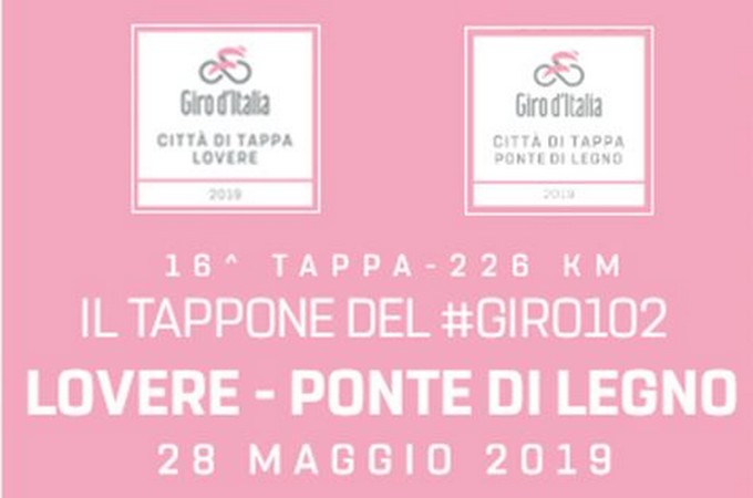 Presentata ufficialmente a Lovere la 16a tappa del Giro d’Italia 2019: Lovere – Ponte di Legno