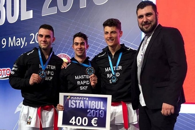 Karate. Medaglia d’Argento WKF in Turchia per la Master Rapid SKF CBL