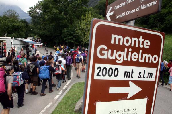 Marone, arriva un parcheggio per la strada lungo la salita al Guglielmo