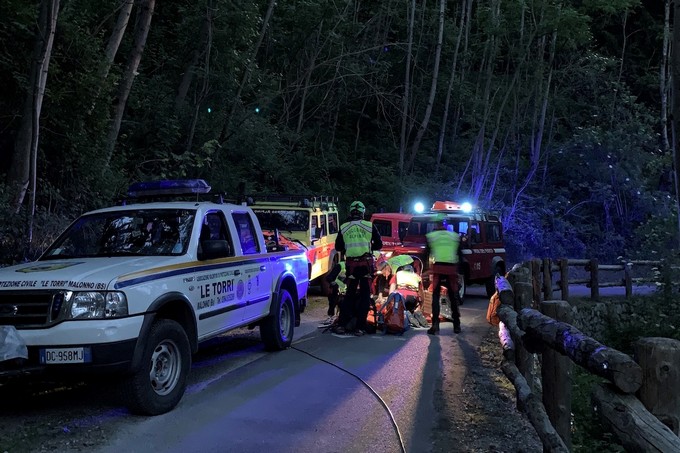 Edolo, maxi esercitazione di Protezione Civile in località Iscla