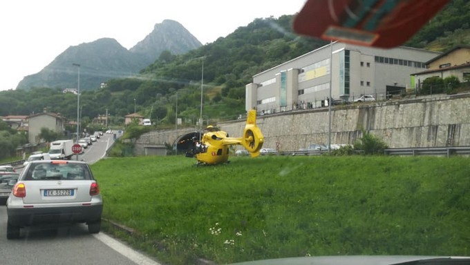 Incidente mortale nella galleria Vello di Marone