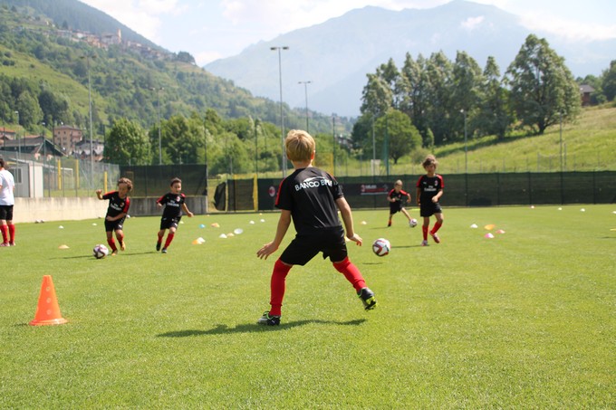 A Temù torna il Milan Junior Camp: due formule per le promesse del calcio
