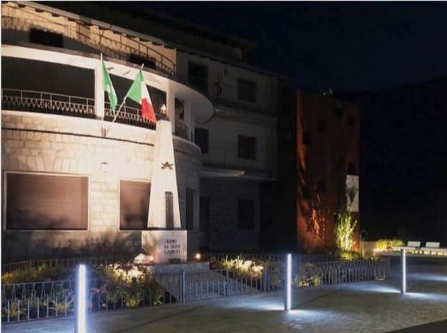 Rino di Sonico, inaugurata la nuova piazza don Cauzzi