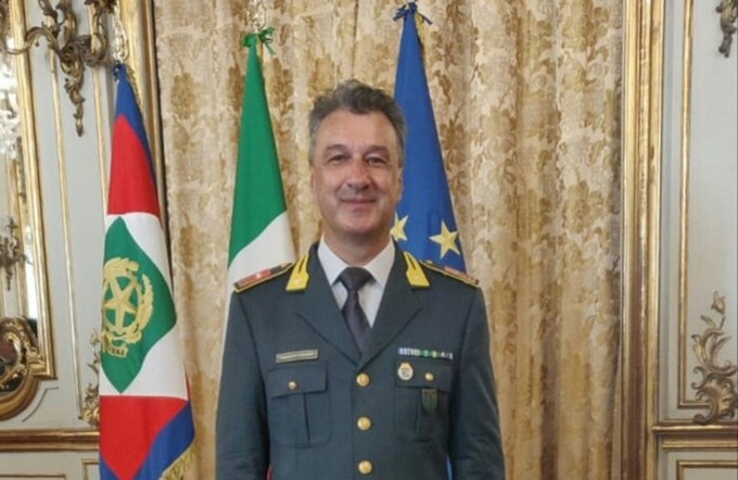Stefano Slavazza, riconoscimento al Comandante delle Fiamme Gialle di Clusone
