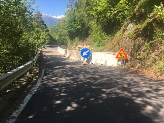Sonico, riaperta la strada per Garda dopo la caduta massi