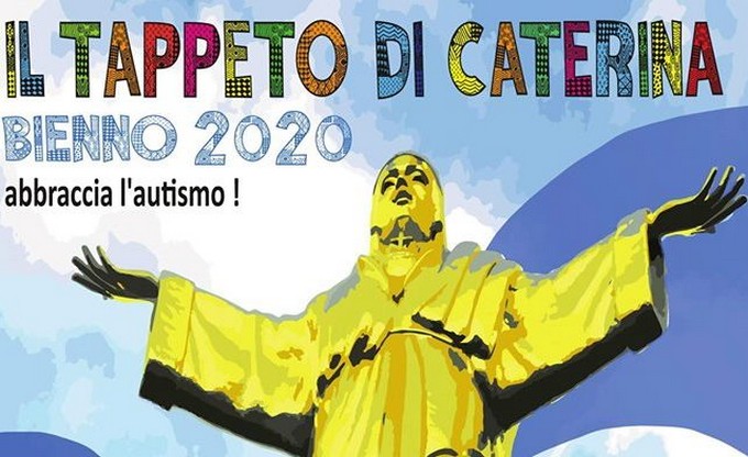 Bienno abbraccia l’autismo con il tappeto di Caterina