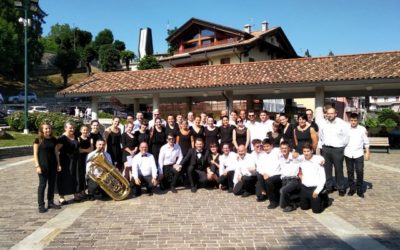 Le bande musicali di Sonico e Borno sul podio del Concorso bandistico di Selvino