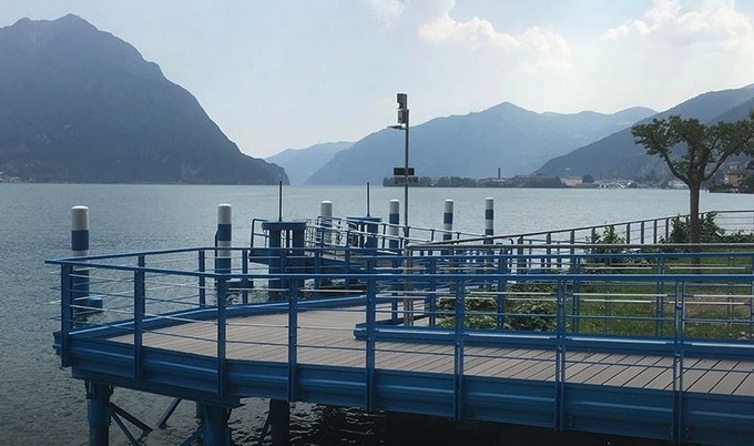 Costa Volpino, inaugurato il nuovo pontile per Monte Isola